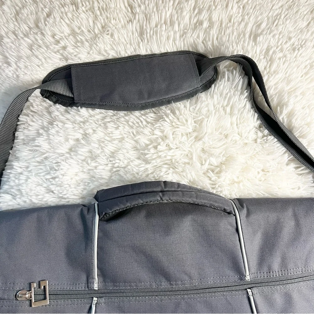 Guess Gray Urban Messenger Bag Laptop Computer Carry On Marciano Business Case